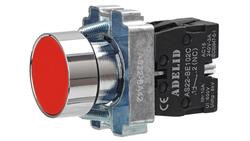PRZYCISK STEROWNICZY CZERWONY STOP METAL AS22-BA42-3460