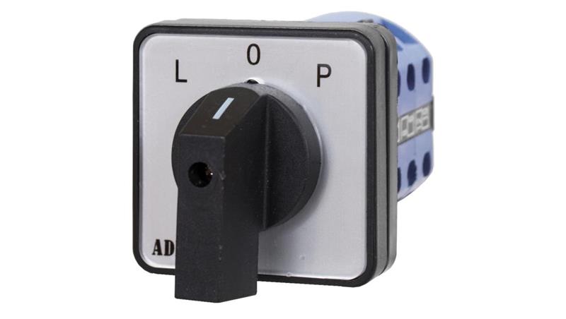 ŁĄCZNIK KRZYWKOWY 16A 3F LEWO PRAWO TABLICOWY IP65 LT/16/L0P-22899 ŁĄCZNIK KRZYWKOWY 16A 3F LEWO PRAWO TABLICOWY IP65 LT/16/L0P-22899