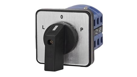 ŁĄCZNIK KRZYWKOWY 25A 3F LEWO PRAWO TABLICOWY IP65 LT/25/L0P-22777