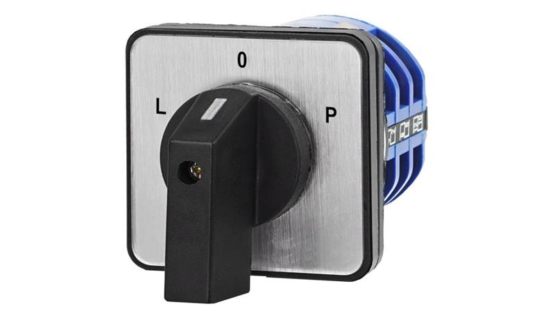 ŁĄCZNIK KRZYWKOWY TABLICOWY 40A LEWO PRAWO IP65 LT/40/L0P-23281
