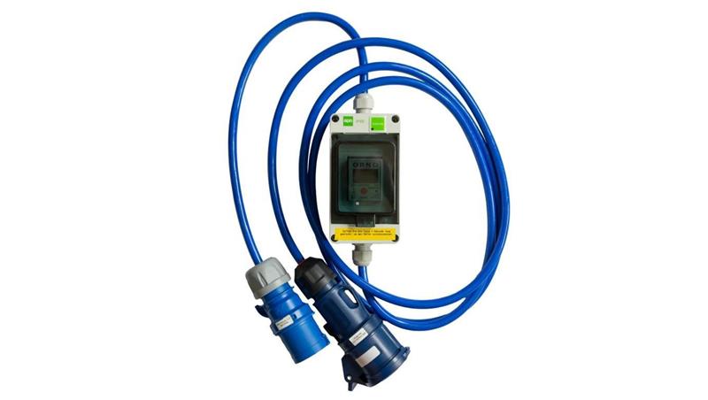 Przenośny licznik energii Camping niebieski CS230VRM MID 16A 10m-4472