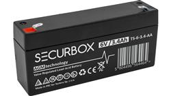 SECURBOX Akumulator VRLA AGM 6V 3,4Ah-13542
