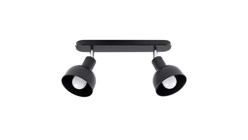 Plafon ELBA 2 czarny-58318