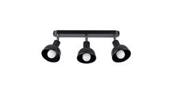 Plafon ELBA 3 czarny-58319