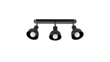 Plafon ELBA 3 czarny-58319