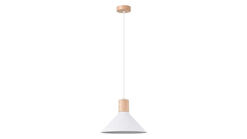 Lampa wisząca JAGA biała-56860