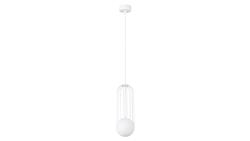 Lampa wisząca BRINA 1 biała-56848