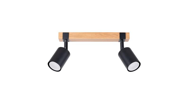 Plafon FAGER 2 czarny-58320