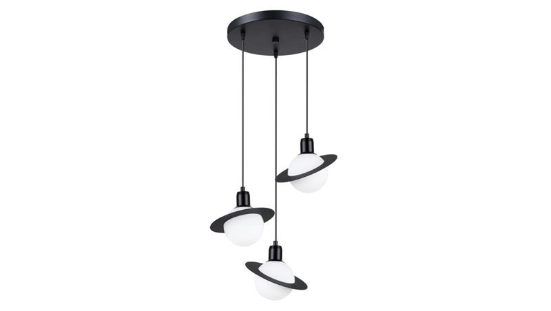 Lampa wisząca HYPERION 3P czarny-56874