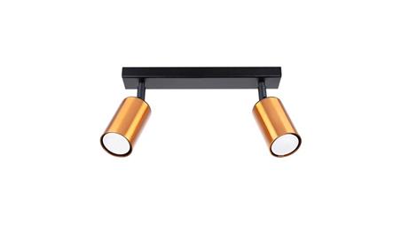 Plafon WINX 2 czarny/miedź-58328
