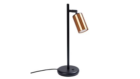 Lampa biurkowa WINX czarny/miedź-60136