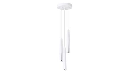 Lampa wisząca PRYSM 3P biała-56880