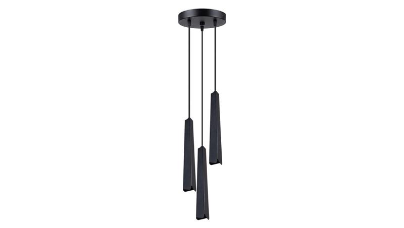 Lampa wisząca PRYSM 3P czarna-56891 Lampa wisząca PRYSM 3P czarna-56891