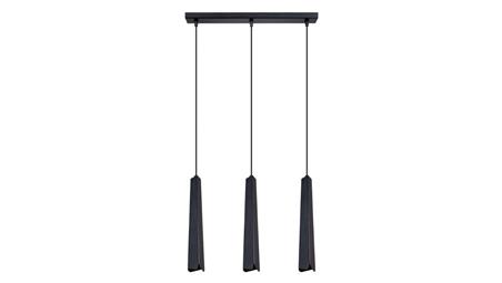 Lampa wisząca PRYSM 3L czarna-56882