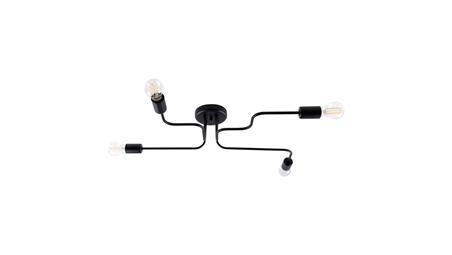 Żyrandol VECTOR 4 czarny-61091