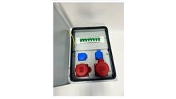 IP54 CEE 32A 16A 2x230V Rozdzielnica ścienna metalowa 94V-3-70067