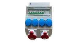 Rozdzielnica elektryczna CEE 32A 16A 230V z bezpiecznikami FI / 97V-3-70113