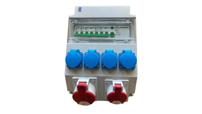 Rozdzielnica elektryczna CEE 32A 16A 230V z bezpiecznikami FI / 97V-3-70113