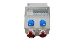 Rozdzielnica elektryczna CEE 32A 16A 2x 230V z bezpiecznikami HAGER 96H-1-70106