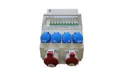 Rozdzielnica elektryczna CEE 32A 16A 230V z bezpiecznikami 97V-1-70108