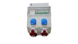 Rozdzielnica elektryczna CEE 32A 16A 230V z bezpiecznikami / 96V-1-70115