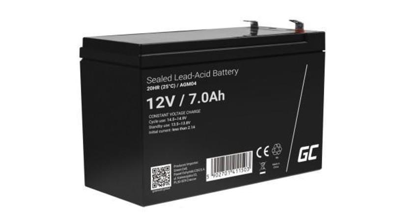 AKUMULATOR AGM Green Cell VRLA 12V 7Ah-13556