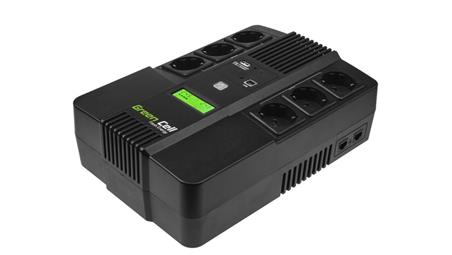 UPS ZASILACZ AWARYJNY AiO Green Cell 800VA 480W AiO Z WYŚWIETLACZEM LCD UPS07-5166