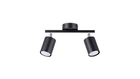 Lampa sufitowa LEMMI 2 czarny GU10 2x40 IP20 SL.1127 SOLLUX-54286
