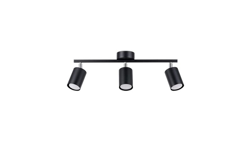Lampa sufitowa LEMMI 3 czarny GU10 3x40 IP20 SL.1128 SOLLUX-54276