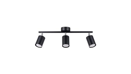 Lampa sufitowa LEMMI 3 czarny GU10 3x40 IP20 SL.1128 SOLLUX-54276