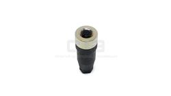 Wtyczka gniazdo do czujnika prosta M12 4pin żeńska-21221
