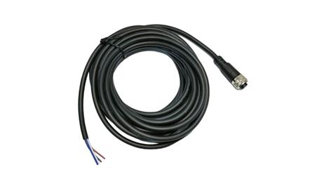 Przewód PVC M12 4pin 5m do czujników-21226