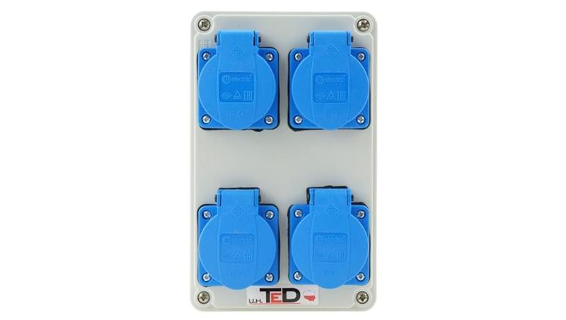 Rozdzielnica budowlana BIWAK 4Gs 230V 02.023-66104 Rozdzielnica budowlana BIWAK 4Gs 230V 02.023-66104