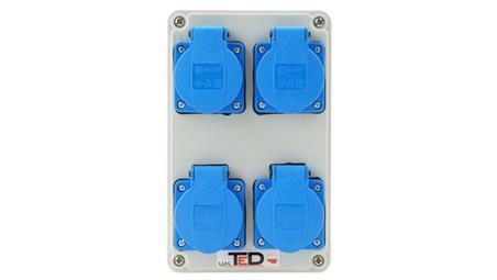Rozdzielnica budowlana BIWAK 4Gs 230V 02.023-66104