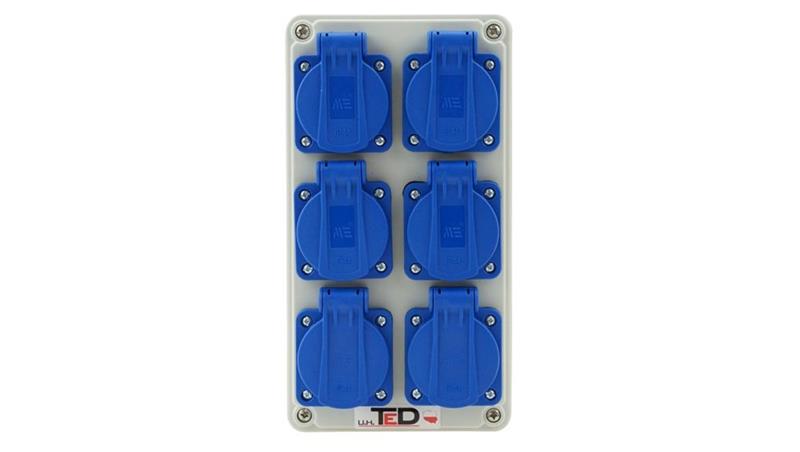 Rozdzielnica budowlana BIWAK 6Gs 230V 02.020-67103