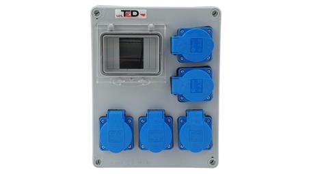 Rozdzielnica budowlana Jura 5Gs 230V 01.104-67105