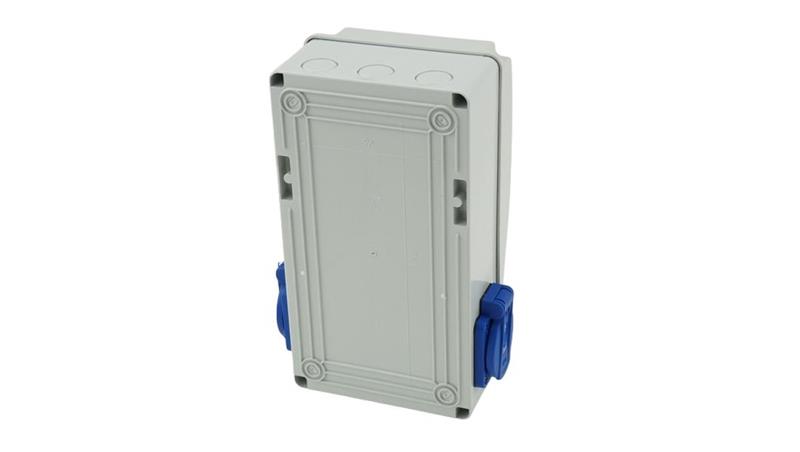 Rozdzielnica budowlana Mak 16A/5P + 2Gs 230V 02.050 IP67-67101