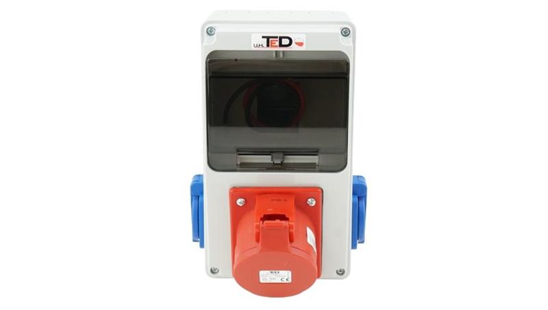 Rozdzielnica budowlana Mak 32A/5P + 2Gs 230V 02.054-67109