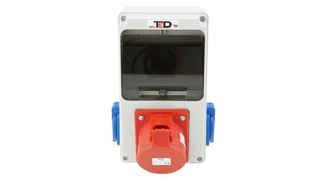 Rozdzielnica budowlana Mak 32A/5P + 2Gs 230V 02.054-67109