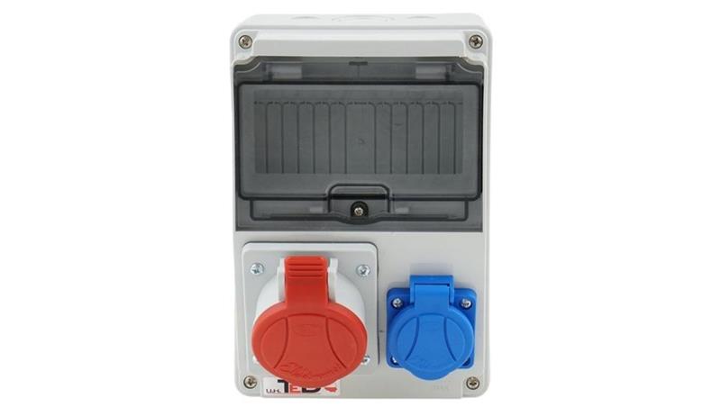 Rozdzielnica budowlana Mak 7M 16A/5P + Gs 230V 02.062-67124 Rozdzielnica budowlana Mak 7M 16A/5P + Gs 230V 02.062-67124