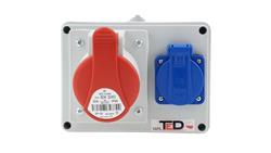 Rozdzielnica budowlana RS-06 32A/4P + Gs 230V 06.324-67104