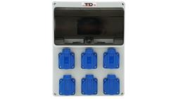 Rozdzielnica budowlana 11M PERLIT 6Gs 230V 04.151-67112