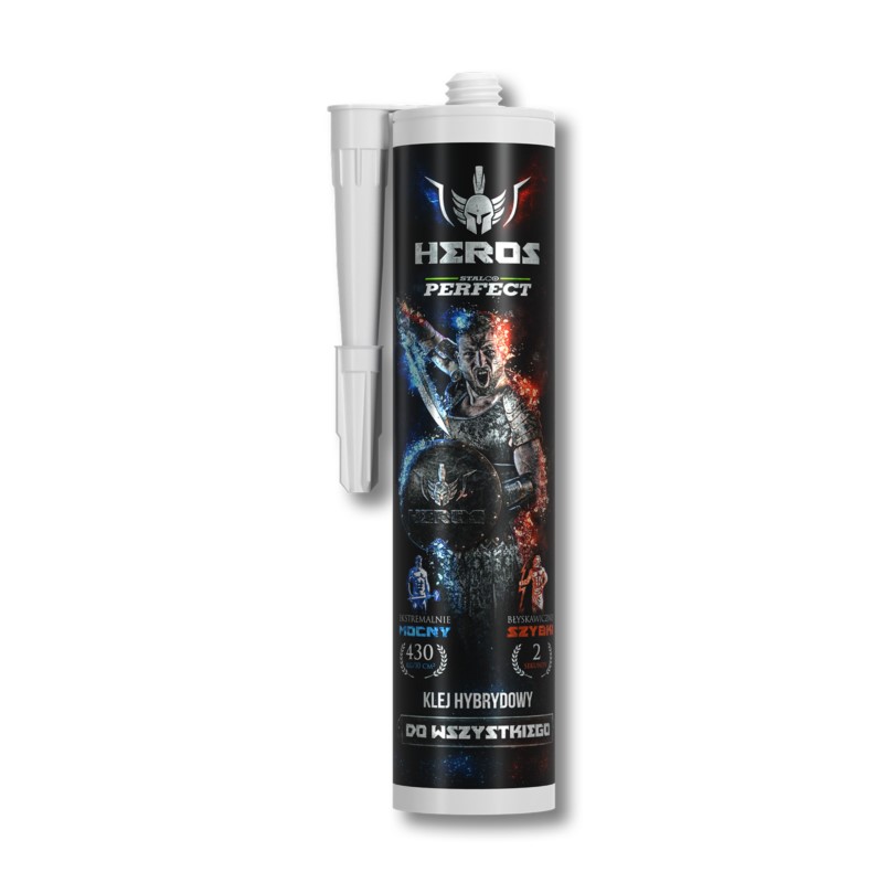 Klej hybrydowy do wszystkiego HEROS 290ml Stalco Perfect Klej hybrydowy do wszystkiego HEROS 290ml Stalco Perfect