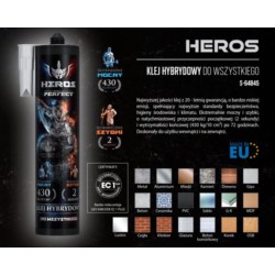 Klej hybrydowy do wszystkiego HEROS 290ml Stalco Perfect Klej hybrydowy do wszystkiego HEROS 290ml Stalco Perfect