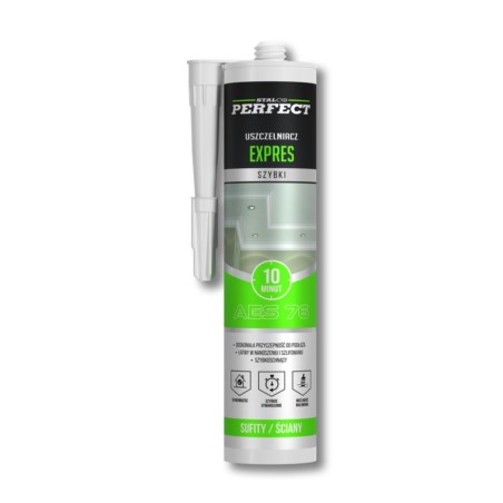 Uszczelniacz EXPRESS szybki 280ml AES 76 Stalco Perfect