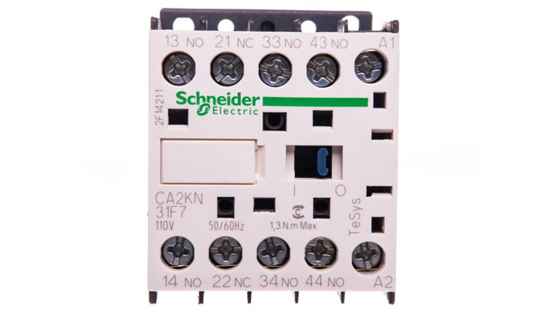 Stycznik pomocniczy 10A 3Z 1R 110V AC CA2KN31F7-14236 Stycznik pomocniczy 10A 3Z 1R 110V AC CA2KN31F7-14236