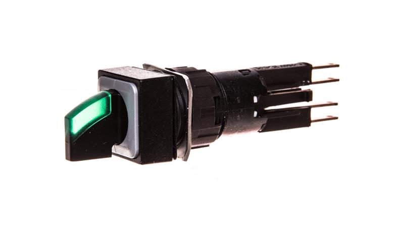 Napęd przełącznika 2 położeniowy zielony z podświetleniem bez samopowrotu Q18LWK1R-GN/WB 039247-13373 Napęd przełącznika 2 położeniowy zielony z podświetleniem bez samopowrotu Q18LWK1R-GN/WB 039247-13373