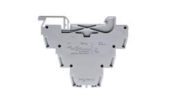 Złączka szynowa 3-piętrowa 2,5mm2 szara Viking 037151-74374