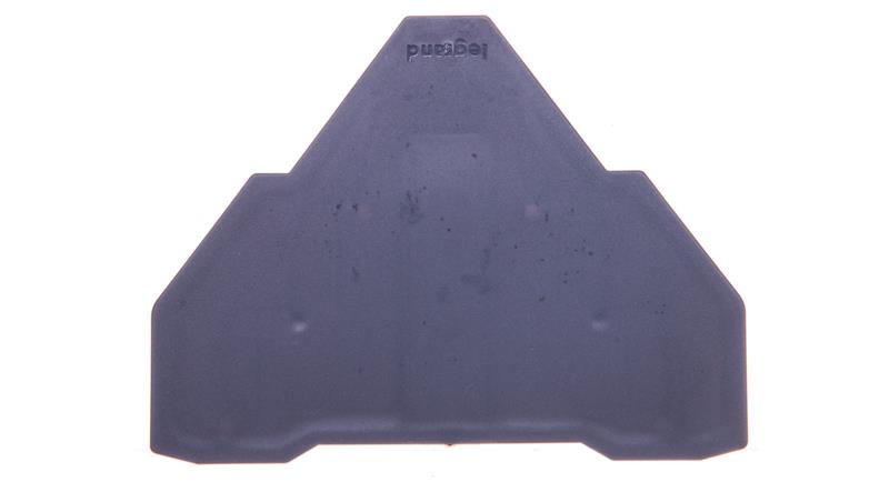 Osłona końcowa złączek 3-piętrowych szara Viking 037554-79301