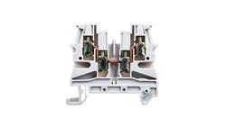 Złączka szynowa 2-przewodowa 4mm2 szara VIKING 037169-74524